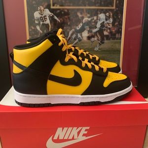 Nike dunk Hi reverse goldenrod
